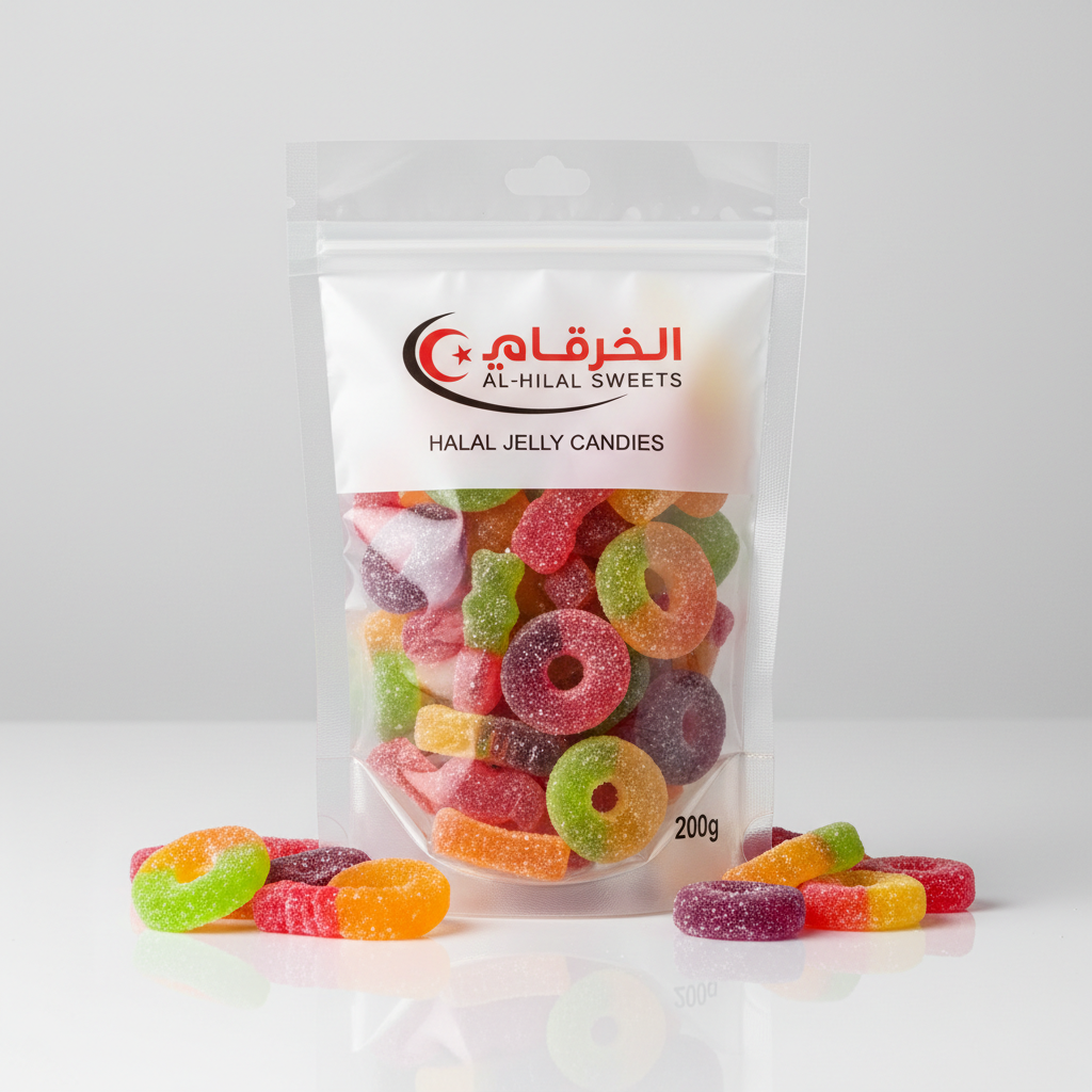 Karışık Jelibon – 200 g Paket-halal